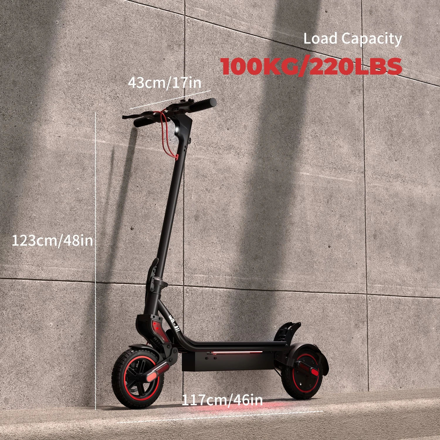 Iscooter W8 750W Off-Road Electric Scooter view 3