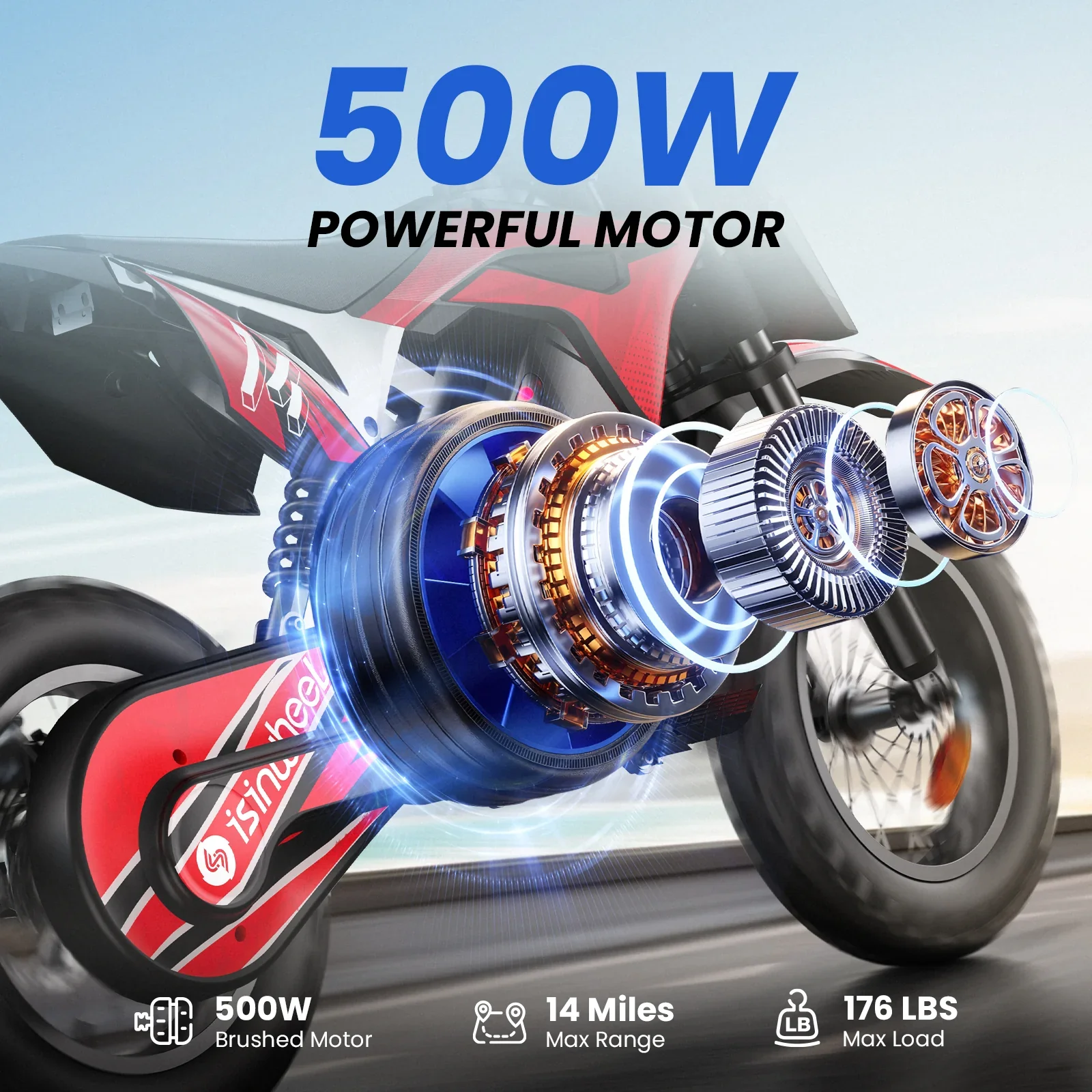 Isinwheel A14 Electric Dirt Bike view 11