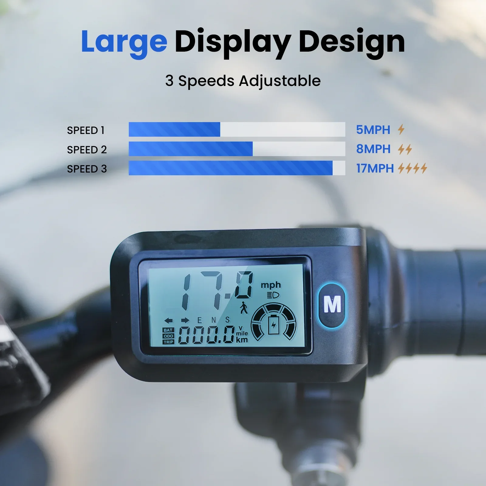 Isinwheel A14 Electric Dirt Bike With Bluetooth Speaker view 10