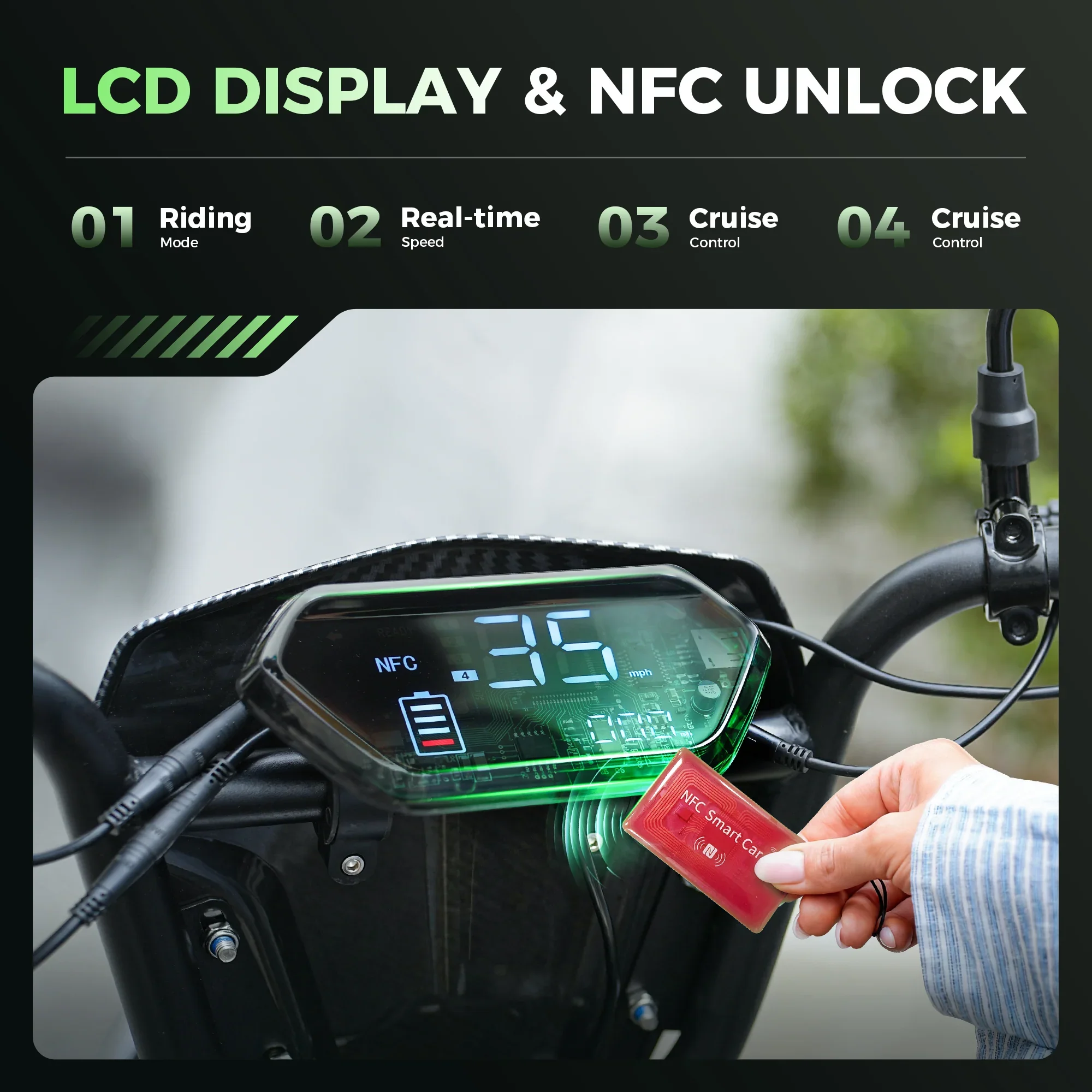 Isinwheel H7 High-End Commuting Electric Scooter view 3
