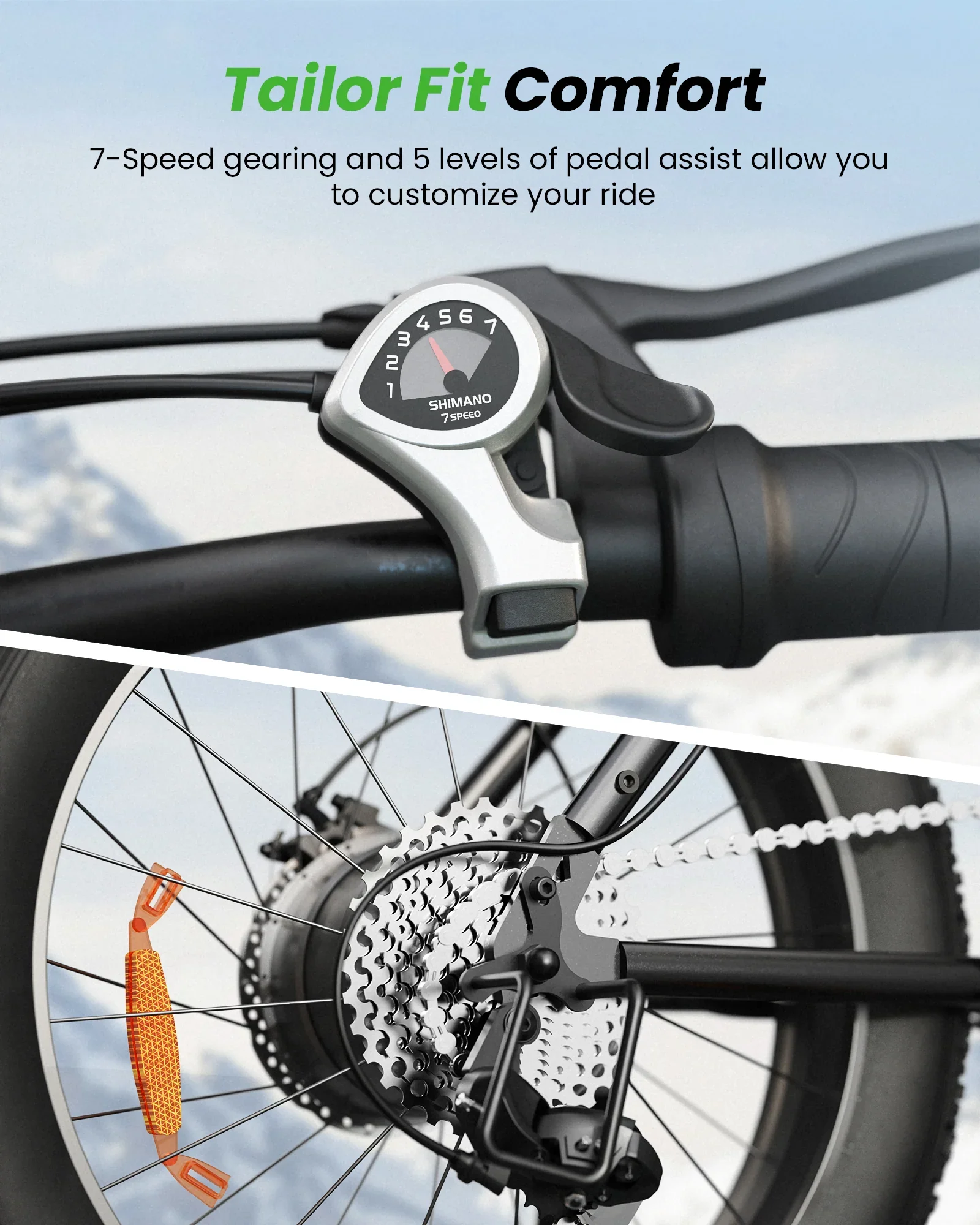 Isinwheel M10Pro Electric Bike For Adults view 6