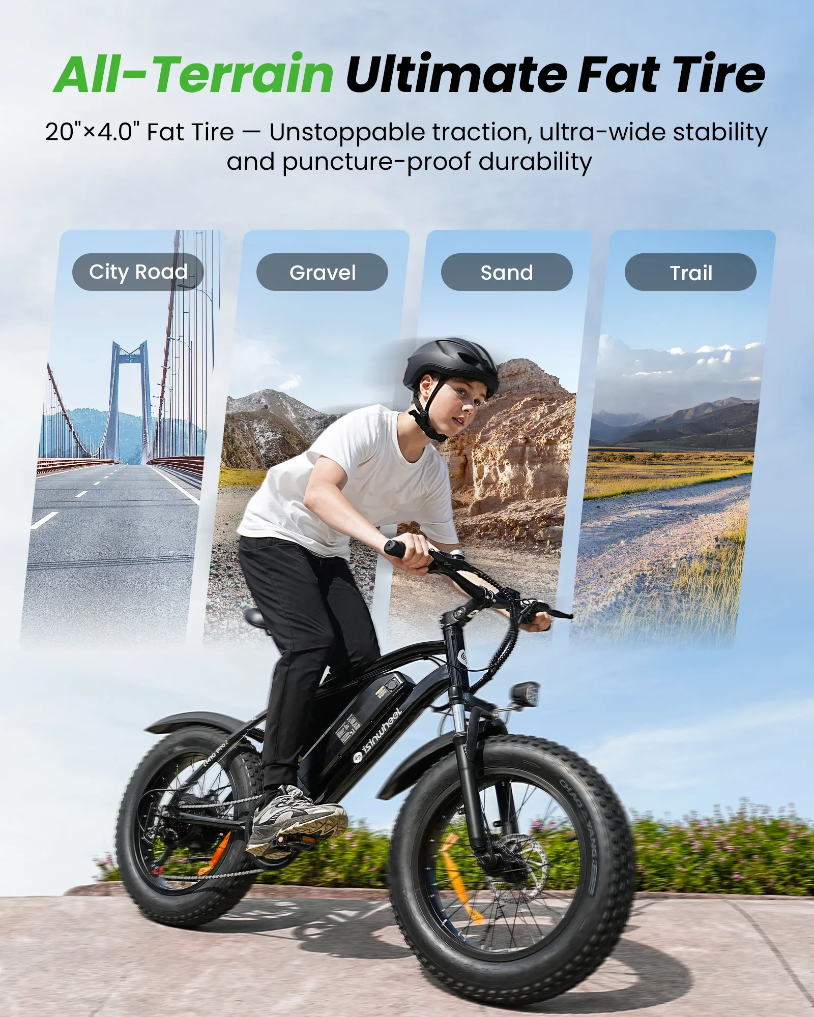 Isinwheel M10Pro Electric Bike For Adults view 9