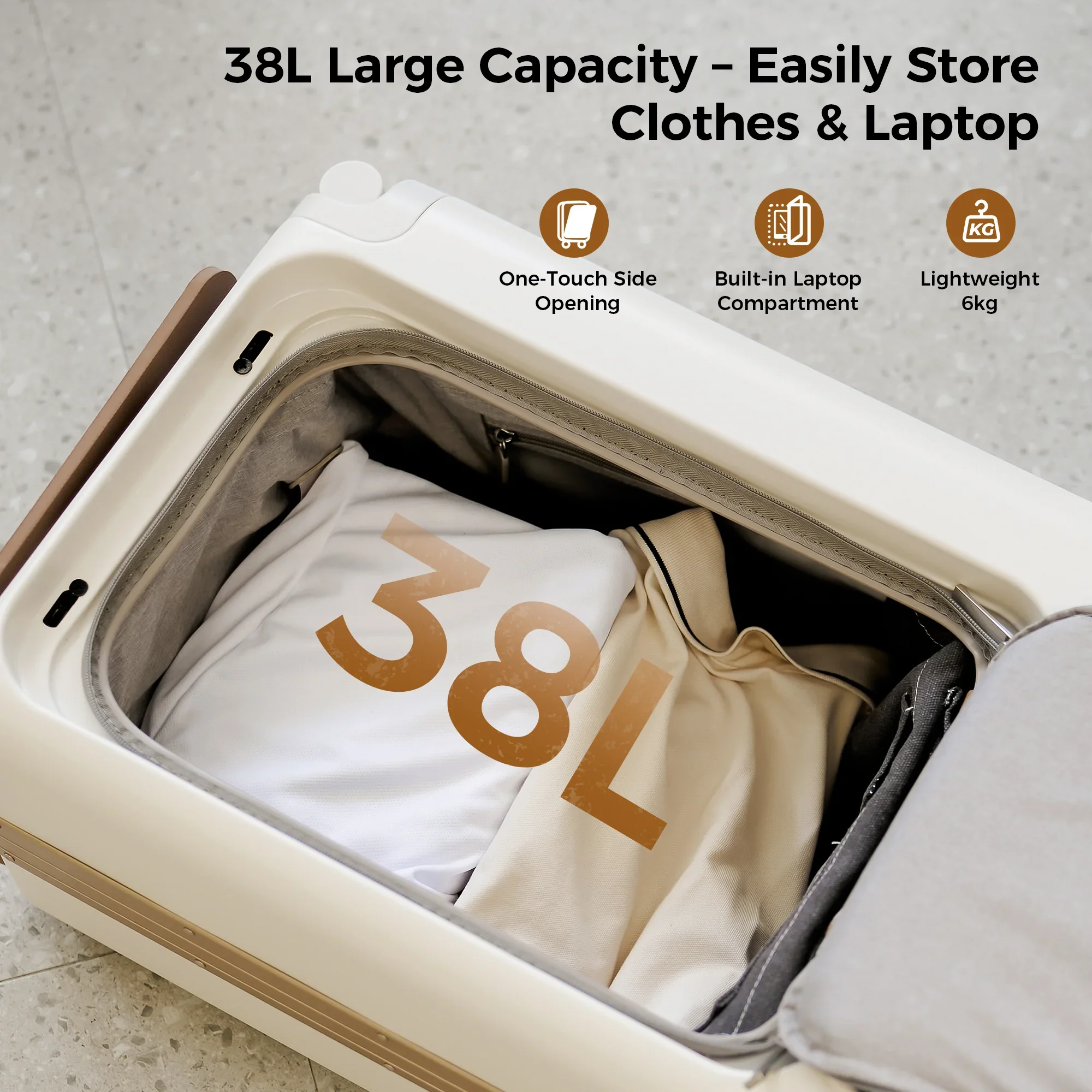 Isinwheel Smart Rideable Luggage Electric Scooter view 9