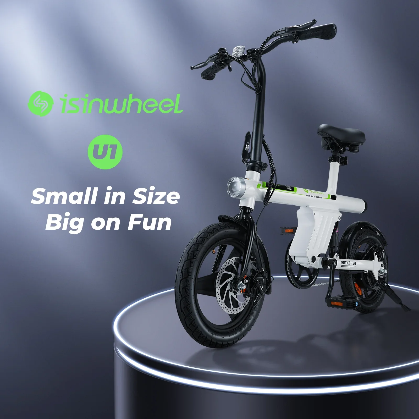 Isinwheel U1 Folding Electric Bike (AU) view 6
