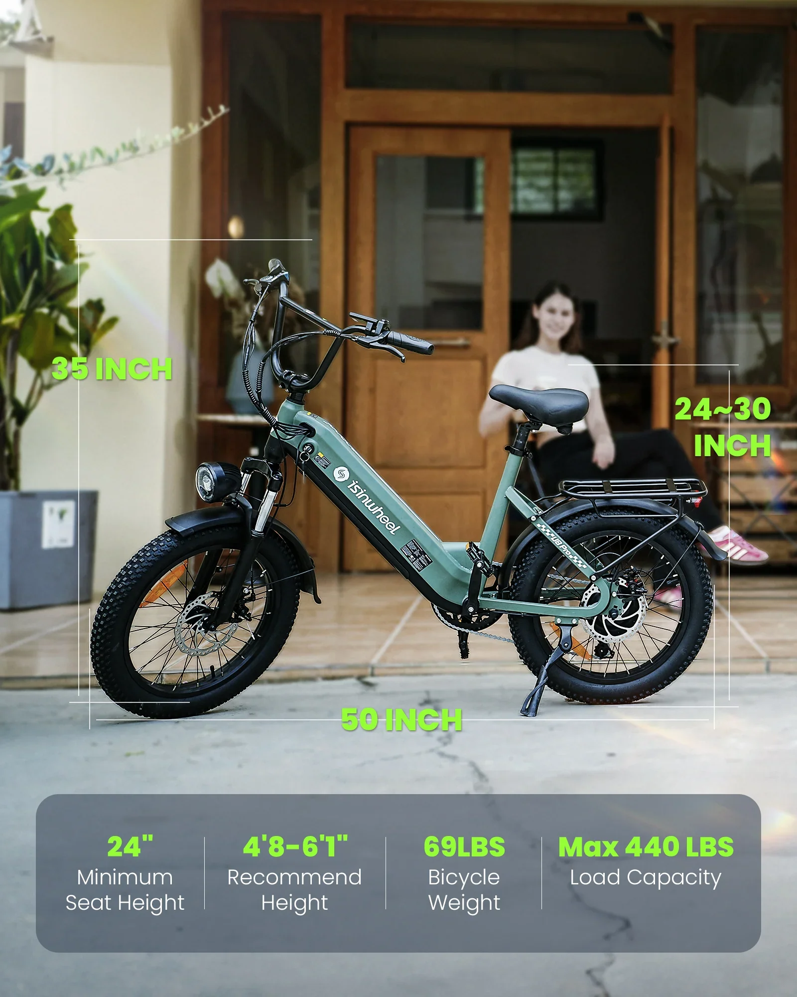 Isinwheel U8 Electric Bike For Adults view 13
