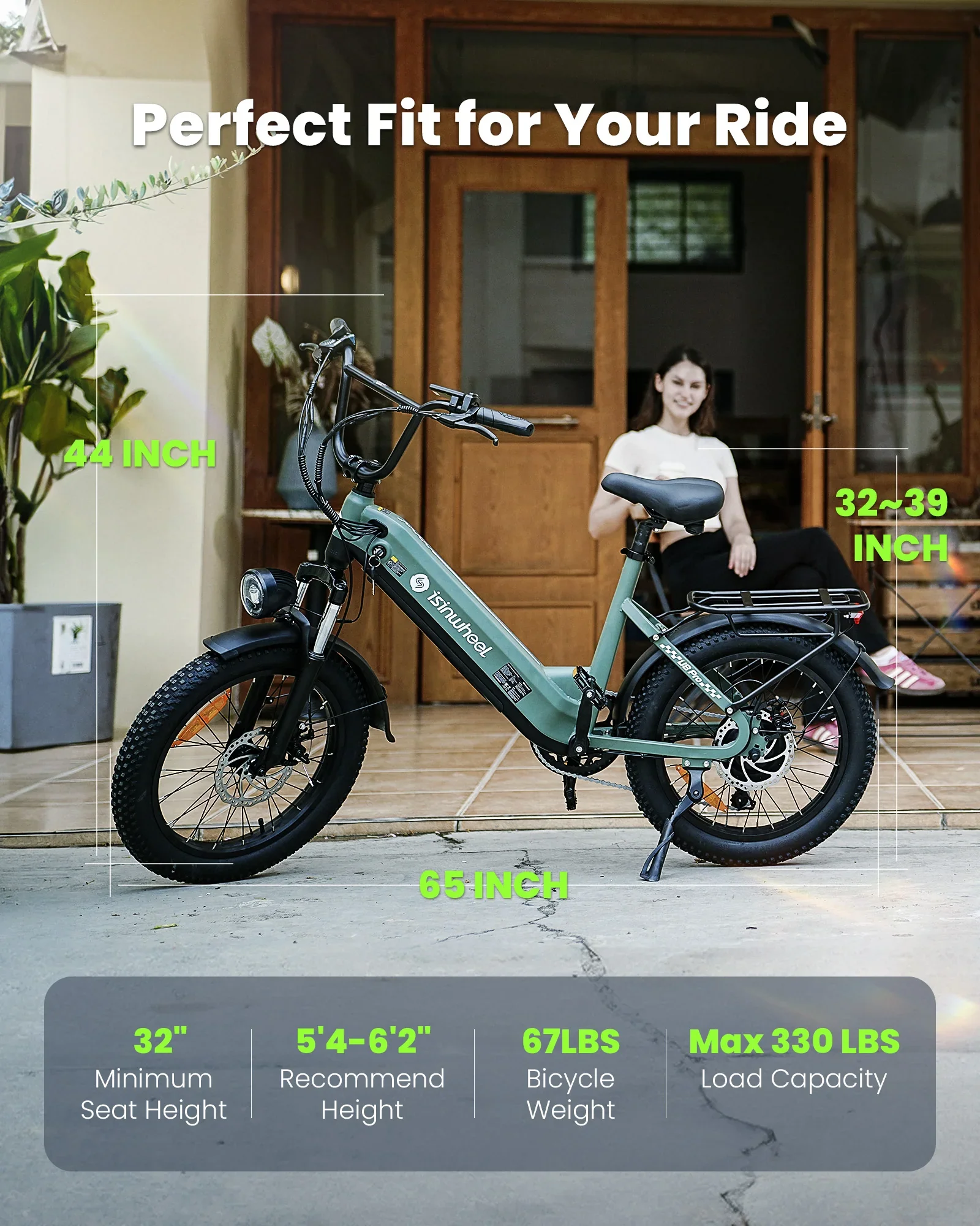 Isinwheel U8 Pro Electric Bike For Adults view 18