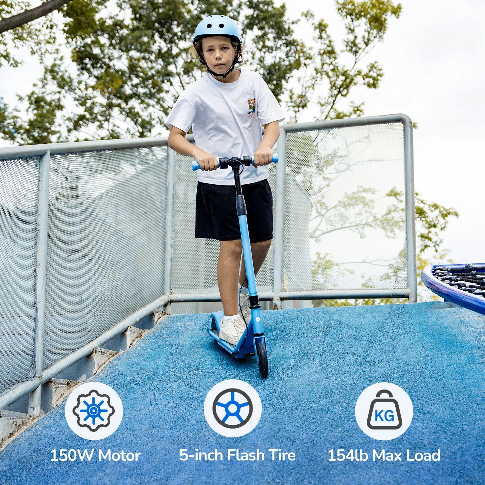 Isinwheel S2 Electric Scooter For Kids Ages 6-14 view 9