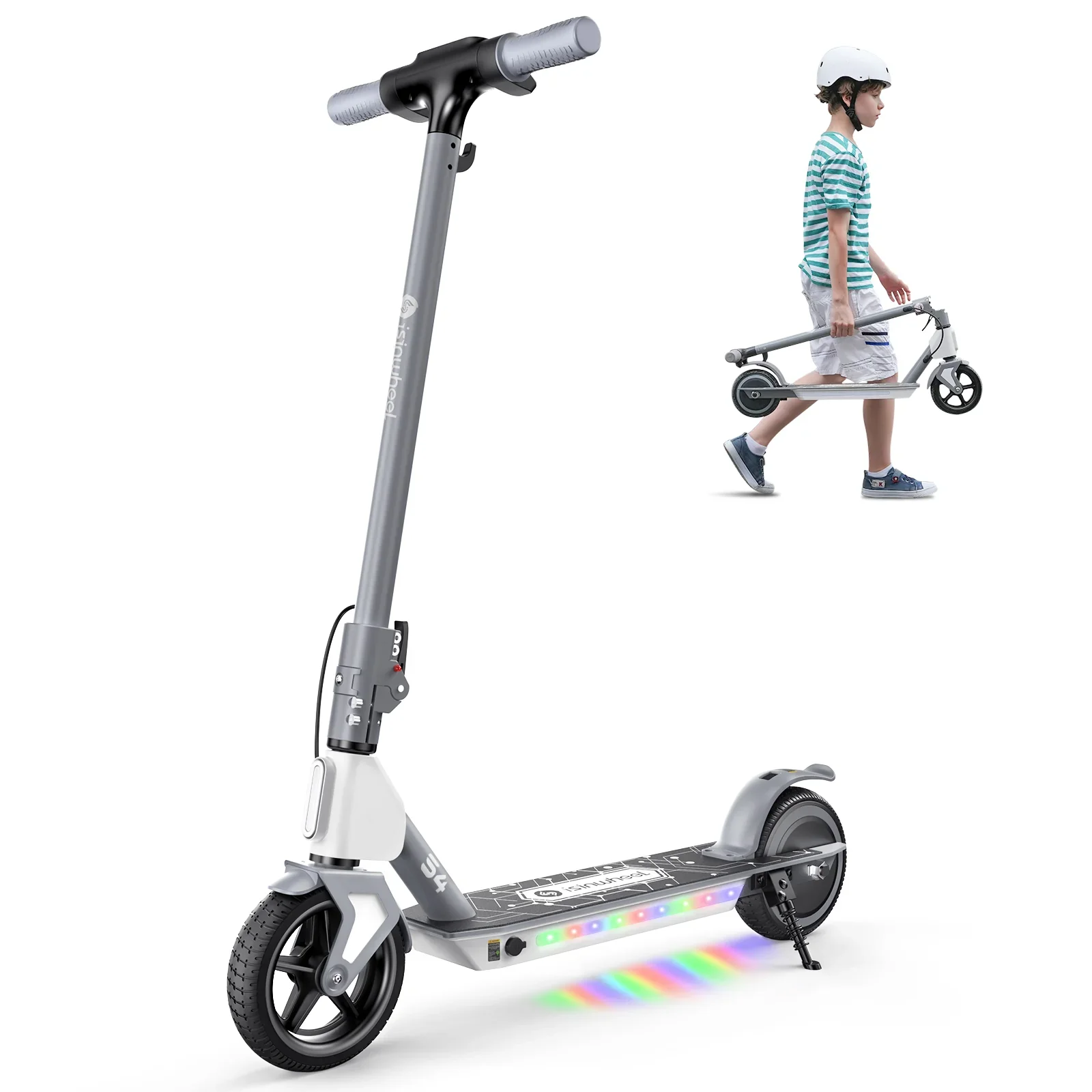 Isinwheel S4 Electric Scooter For Kids Ages 6-14 view 6