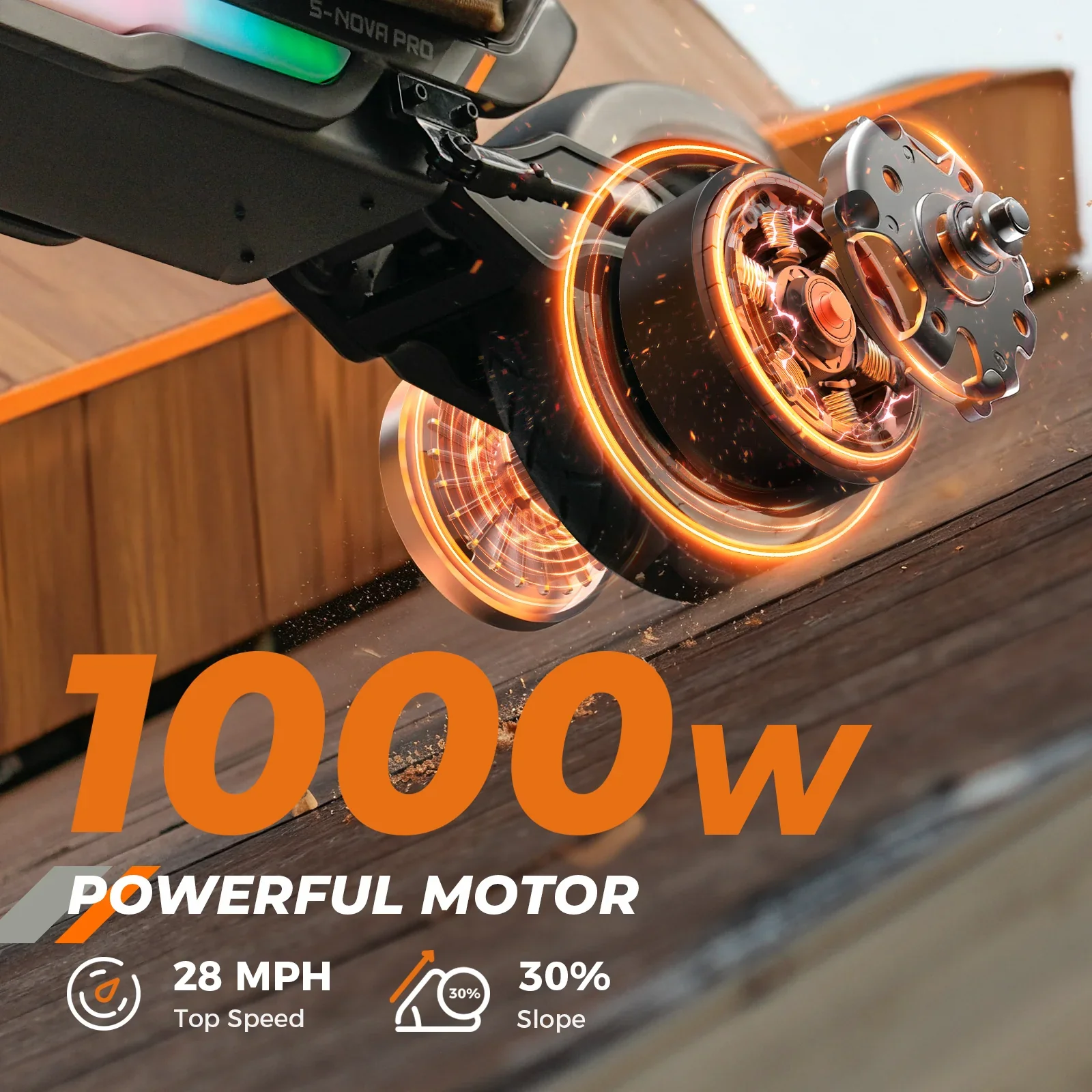 Isinwheel S Nova Pro Commuting Electric Scooter view 8