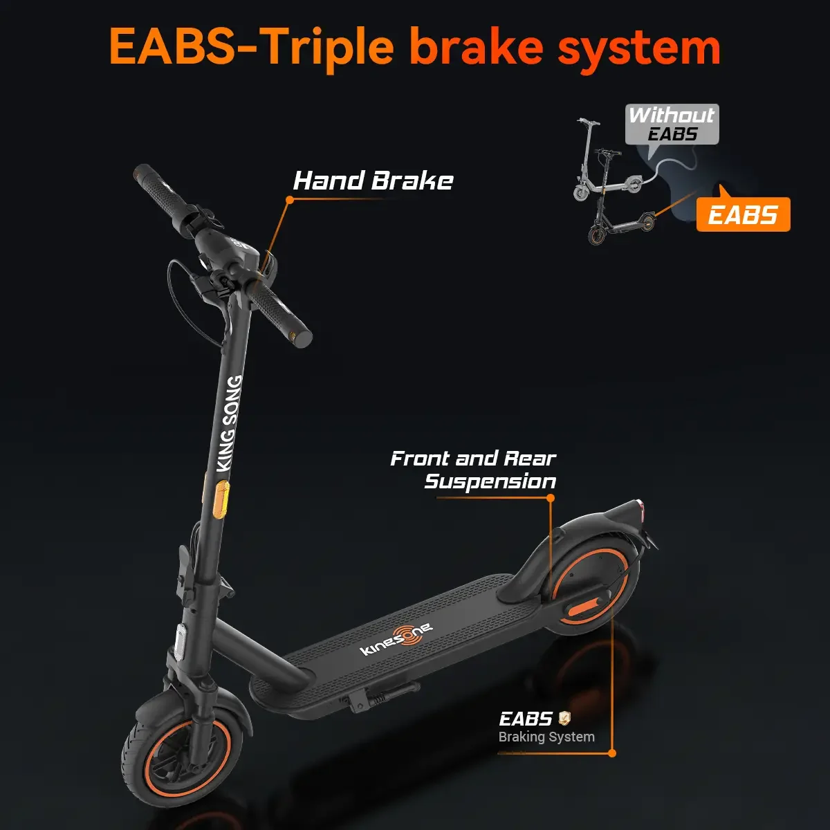 KingSong E1 KSE Electric Scooter view 4