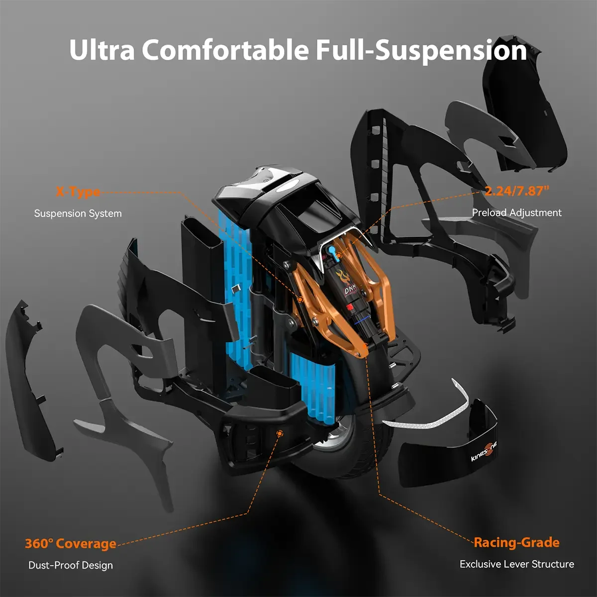 KingSong S18 Pro+ Electric Unicycle view 5