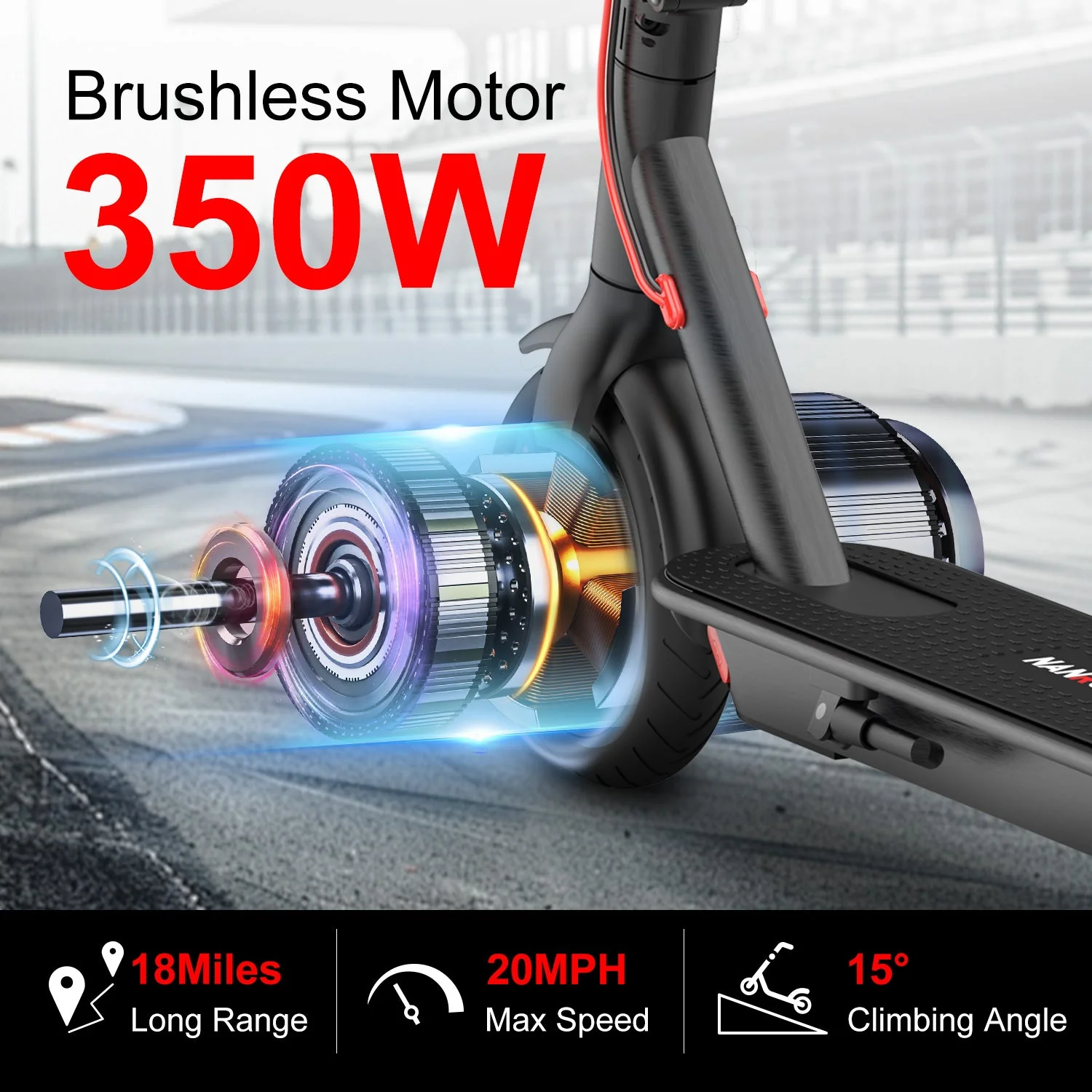 Nanrobot H1 Electric Scooter view 6